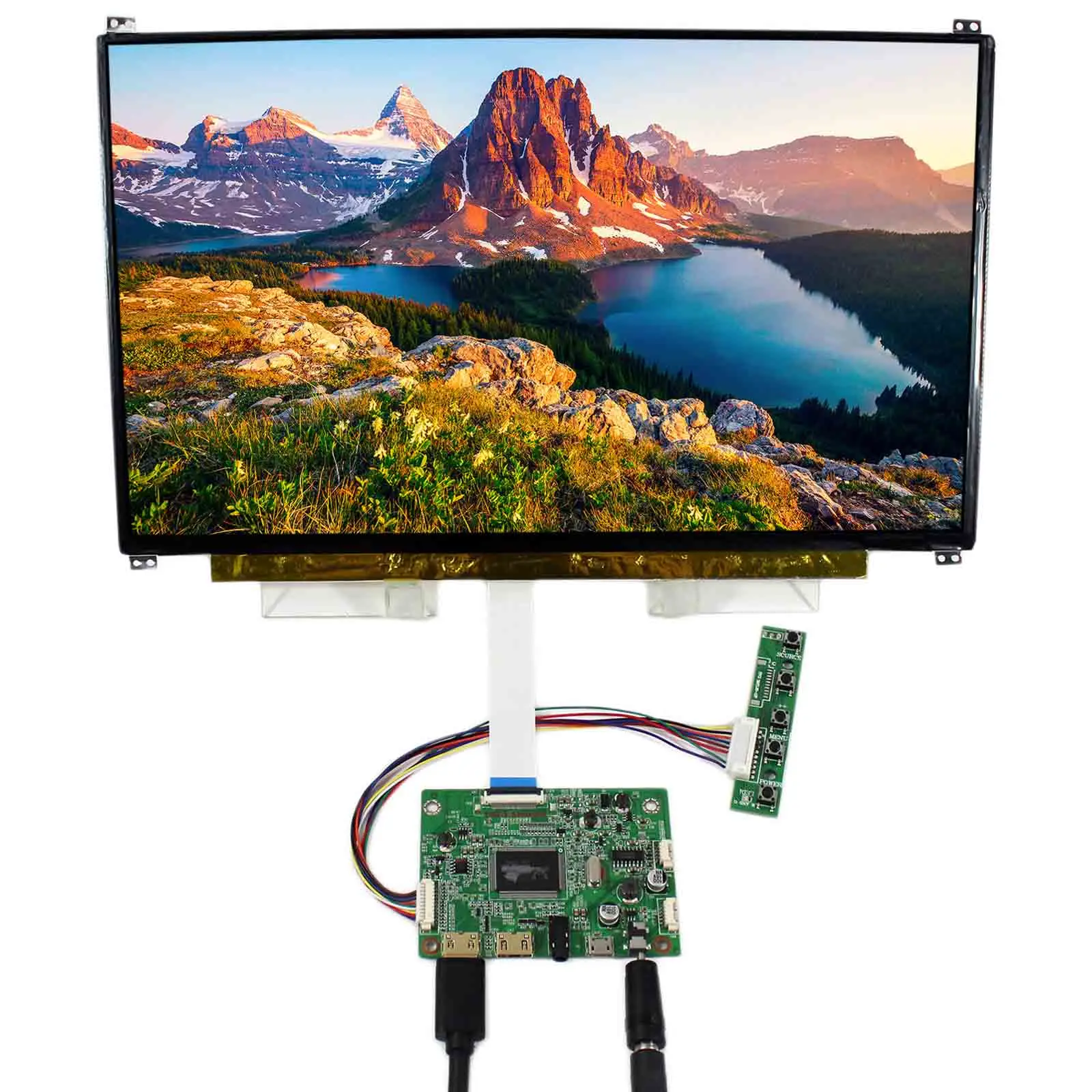 

HD MI Mini LCD Controller Board With 13.3inch 1920x1080 N133HSE EDP IPS LCD Screen