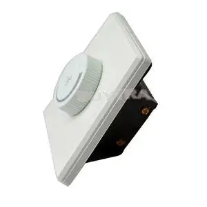 PC Material White Wall Mounted For Control Ceiling Fan Speed Control Switch 200W 10A Dimmer Light Switch Adjustment