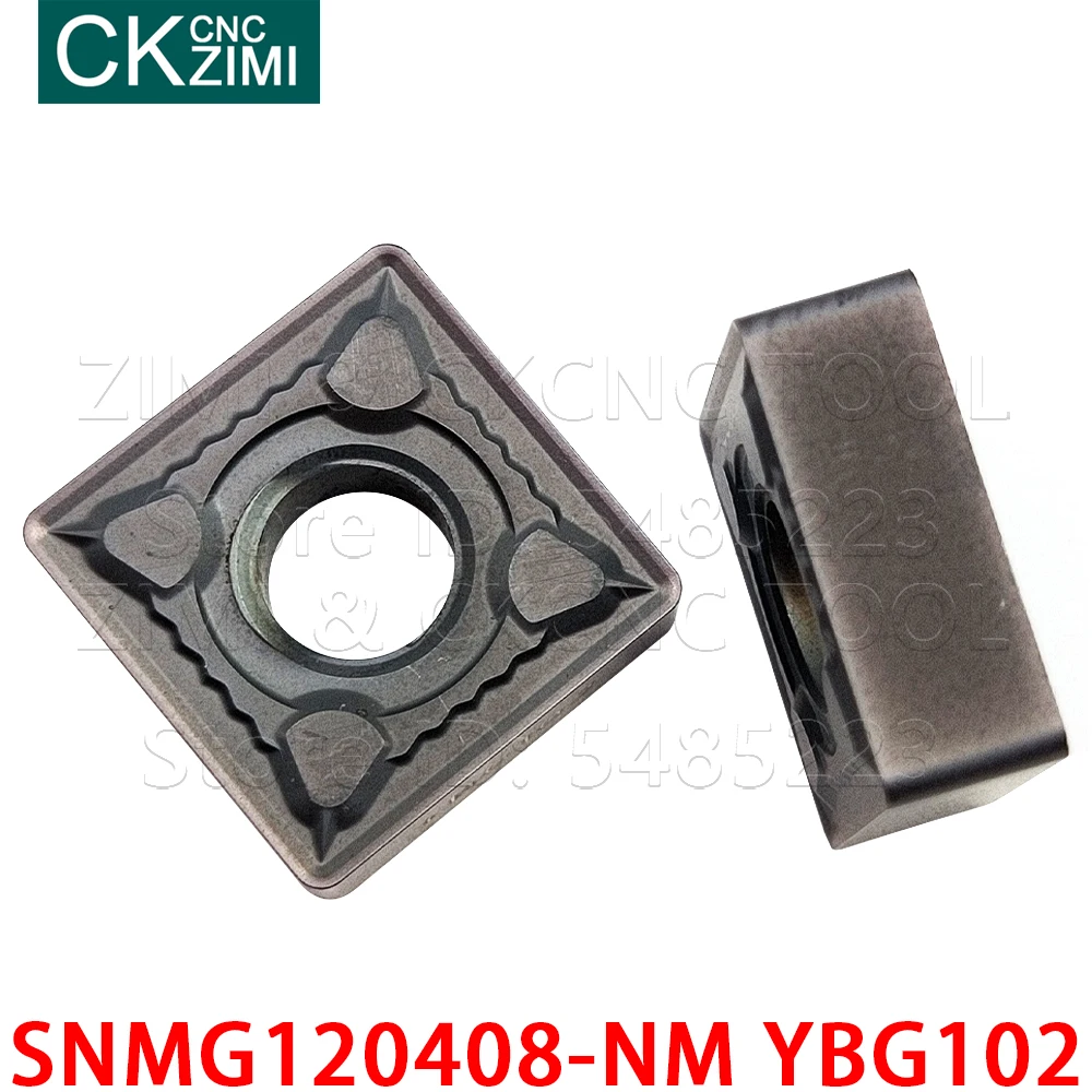 SNMG120408-NM YBG102 SNMG 120408 NM YBG102 wkładki z węglika CNC zewnętrzne narzędzia tokarskie CNC mechaniczna tokarka metalowa narzędzia do stali