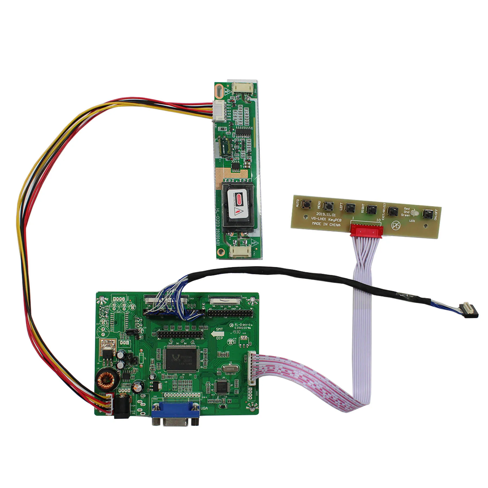 

VGA LCD Controller Board Compatible Work With 6.5inch 640x480 NL6448AC20-06 LCD Screen