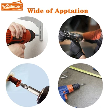 4/5/6 PCS Damaged Screw Extractor Drill Bit Set Stripped Broken Screw Bolt Remover Extractor Easily Take Out Demolition Tools 5