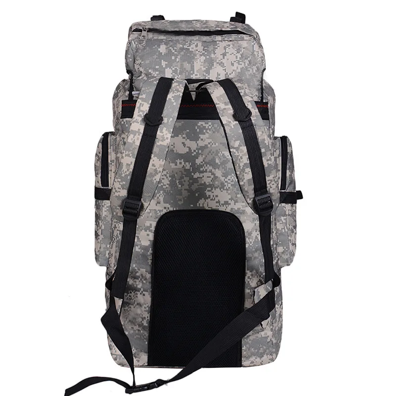 Large Capacity Bag Mountaineering Waterproof Backpack Military al Hiking Durable Camouflage Outdoor Travel Camp Rucksack