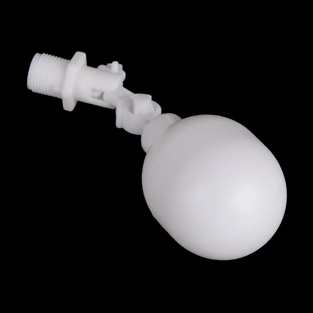 Mini Válvula de flotación de plástico ajustable, Control de acuario de bola, interruptor de Control de seguridad para tanque de torre de agua, accesorios de Acuario, 3/8 ", 1pc