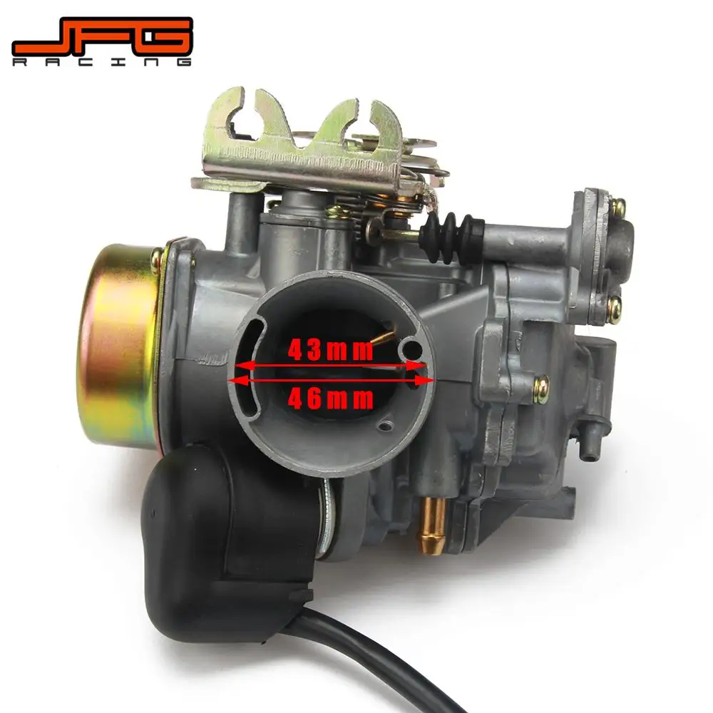 Motorcycle CVK30 CVK 30MM Carburetor Carb Replacement For Keihin Scooters ATV GY6 150-250CC TANK 260 Scooter Street Bike