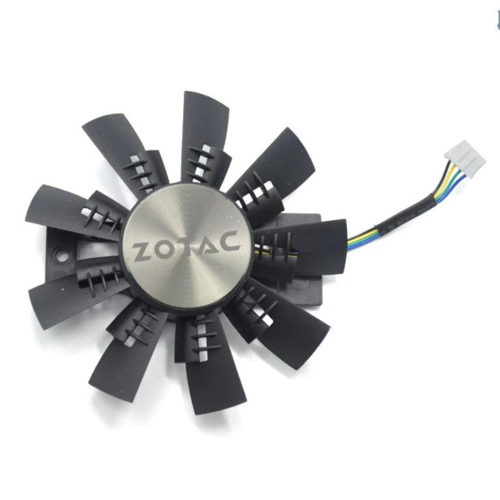 Ventilateur de carte graphique extrême GA92S2U cc12 v 0.46A 4pin pour Zotac GTX1070 GTX1070Ti GTX1080 AMP, nouveau