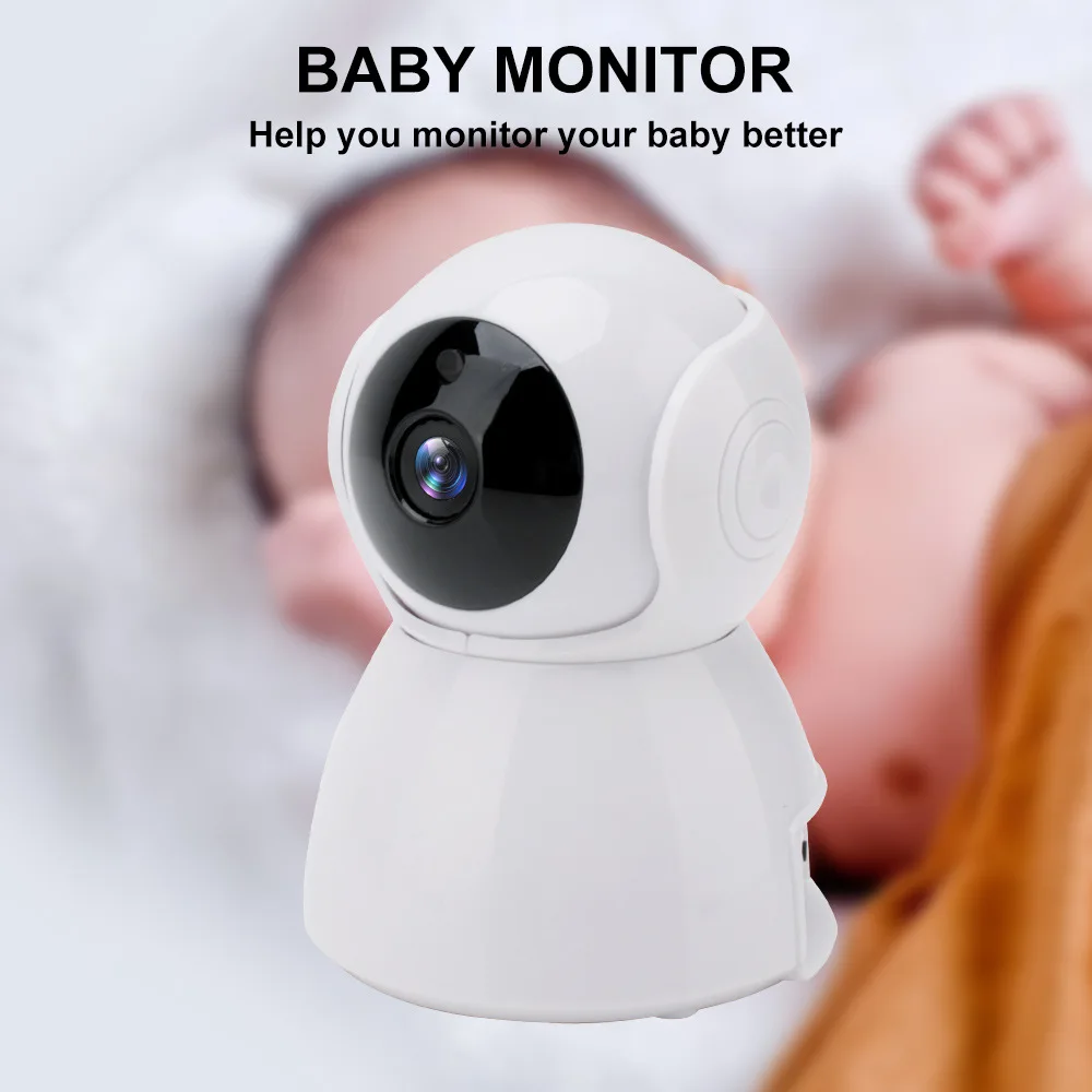 2020 WIFI HD bezprzewodowa kamera bezpieczeństwa IP Audio noktowizyjna kamerka internetowa HD noktowizor domowy zdalny Mini kamera