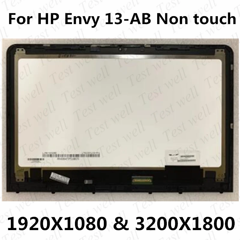 

Original for HP Envy 13-AB 13.3" LCD Screen ASSEMBLY non touch LTN133YL04 N133HCE GP1 QHD or FHD with frame