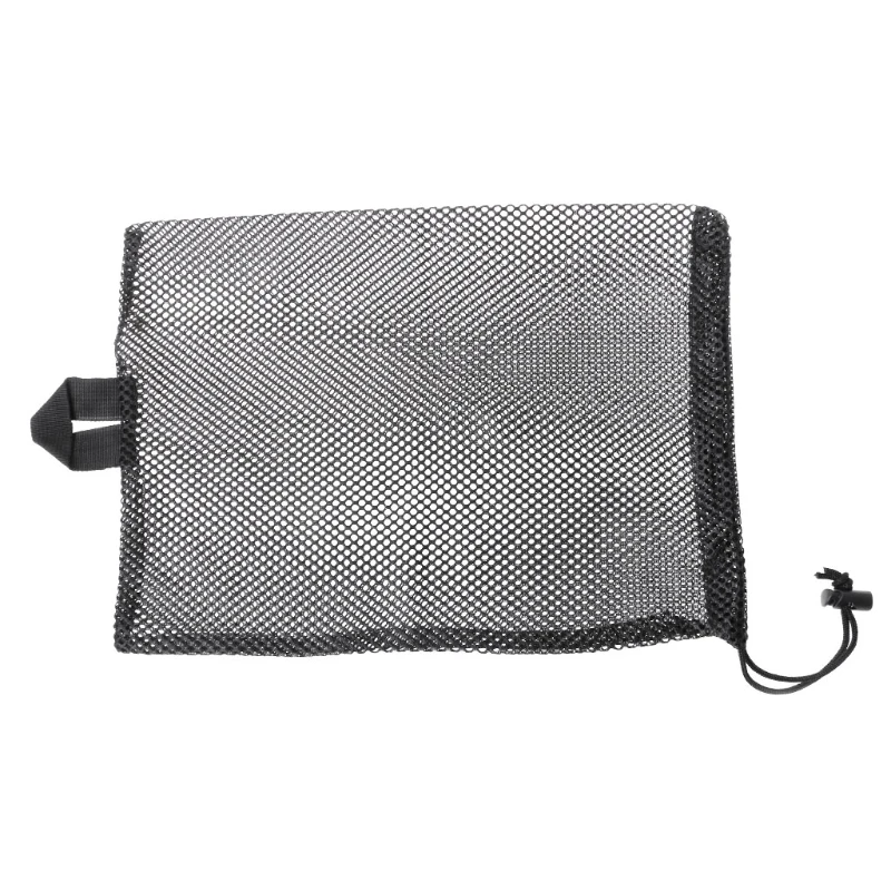 Schnell Trockenen Swim Dive Net Tasche Kordelzug Typ Wasser Sport Schnorchel Flossen Lagerung 62KF