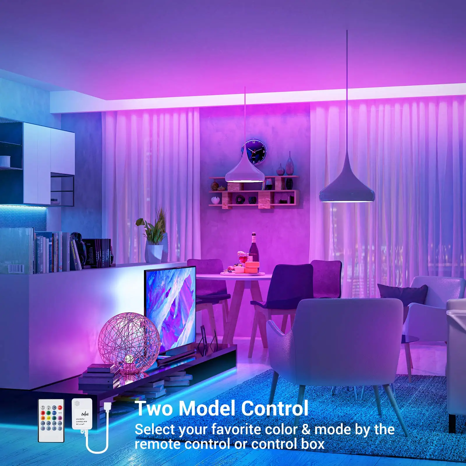 5M-20M LED Lights Strip Bluetooth USB 5050 5V LED Strip RGB Flexible Lamp Tape Ribbon RGB TV Desktop Screen BackLight Diode Tape