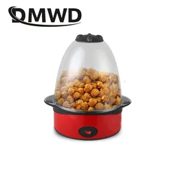 Mini Automatic Oil-Popped Popcorn Making Machine Electric Popcorn Maker Commercial Household Sugar Chocolate Heating Corn Popper