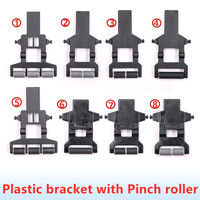 Pinch Roller Plastic Bracket with Rubber wheels for Eco-solvent Printer Pinch roller holder assy Inkjet Printer Pinch Roller