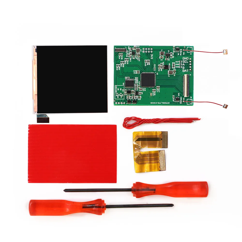 Mais novo super osd diy retro pixel osd ips display lcd para ngp tela lcd para snk neo geo bolso preto/branco console de jogos