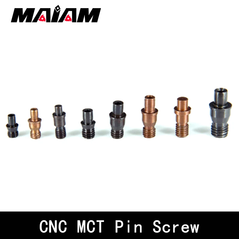 10 unids/set CNC pin tornillo MCT510 MCT513 MCT515 MCT613 MCT617 MCT618 MCT619 MCT822 MCT1022 tornillo CNC herramienta de soporte de varilla de