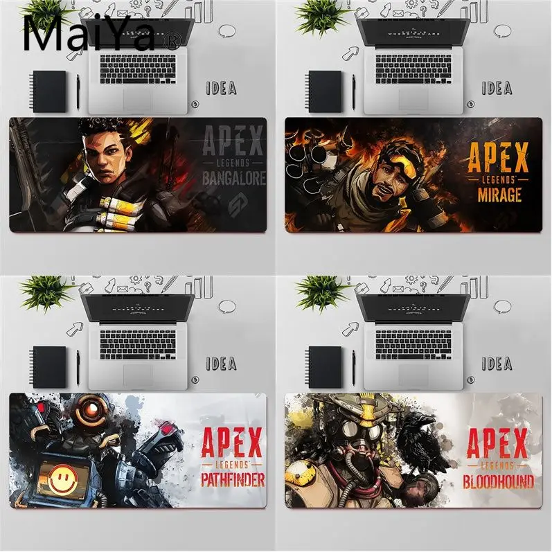 

Maiya Top Quality Apex legends Rubber Mouse Durable Desktop Mousepad Free Shipping Large Mouse Pad Keyboards Mat