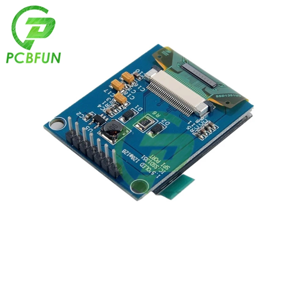 Diymore Display LCD Da 1.5 Pollici 128x128 SPI OLED Modulo di Colore Completo Modulo Oled Driver IC SSD135 per Arduino SPI Connettore