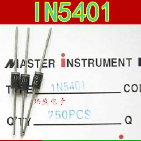 10pcs 1N5401 IN5401 DO-27