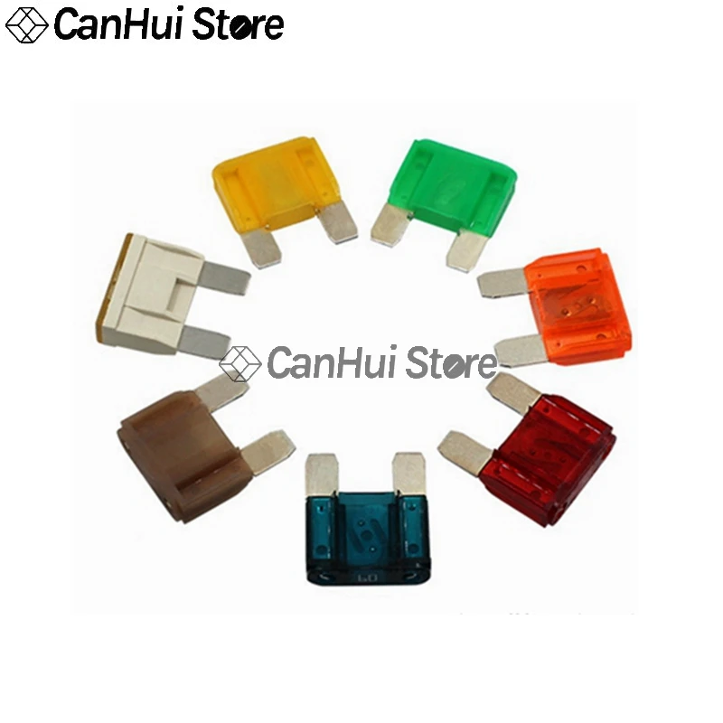 5/10/20Pcs MINI Small Medium Large Car Fuse 2A3A4A5A7.5A 10A 15A 20A 25A 30A 35A40A 50Amp Clip Fuse Set for Car Truck Littelfuse