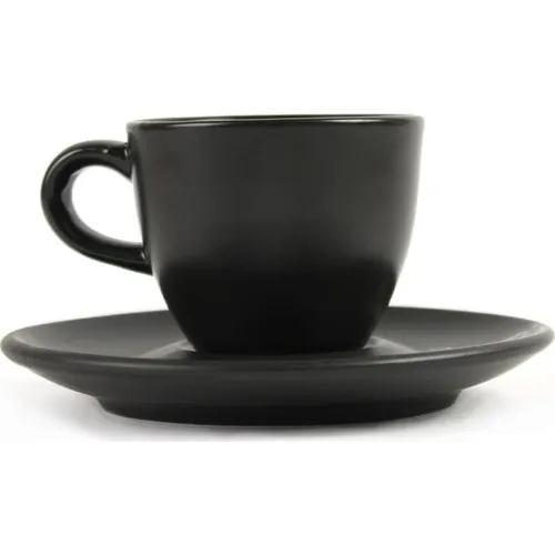 Are produced in gural Porcelain Matt Black Turkish coffee Cup (6 Pcs) Dish 80CC, Turkish coffee Cups, tea Coffee Cups Tea Coffee Set