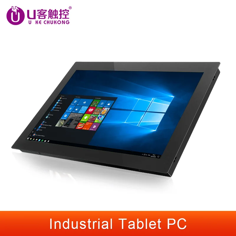 10/12/15/17/19Inch Industrial Tablet pc All-in-one pc with Resistive Touch Screen  for Windows7/10 Intel i51280*1024 VGA HMI USB