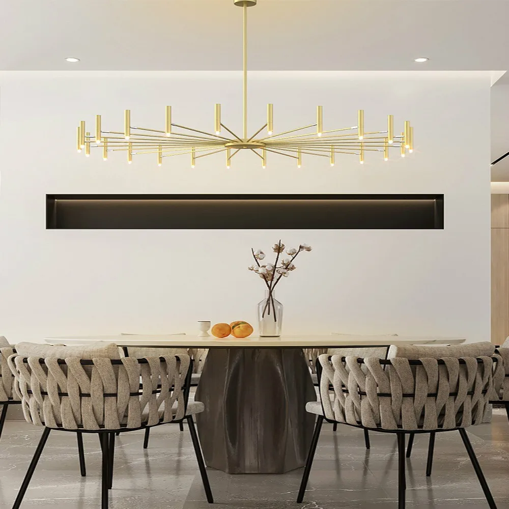 Nordic Style Post-Modern Minimalist Creative Elegant Minimalist High-End Entry Lux Home Hall Lamp in the Living Room Restaurant