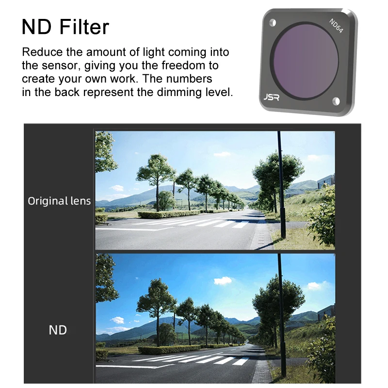 Filter for DJI Action 2 Lens Filters CPL UV ND 8/16/32/64 Macro Star Night NDPL Lenses for DJI Action Osmo 2 Camera Accessories