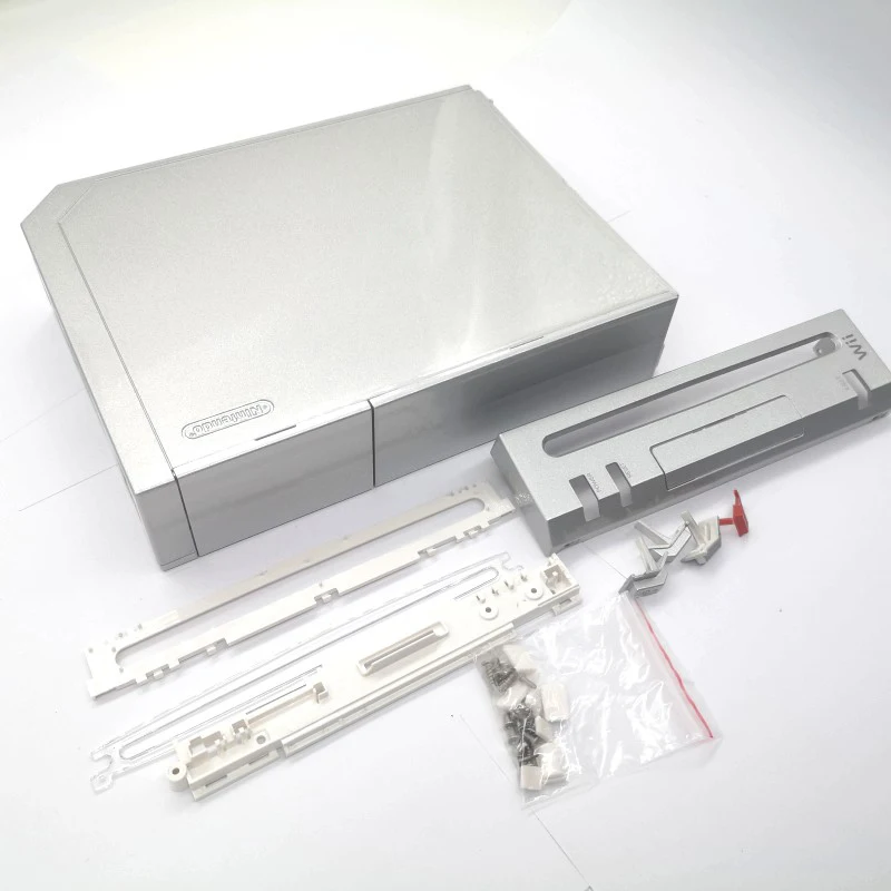 16 ألوان ل وي كامل شل الإسكان الإسكان استبدال أجزاء ل وي لعبة وحدة التحكم غطاء مع أجزاء صغيرة