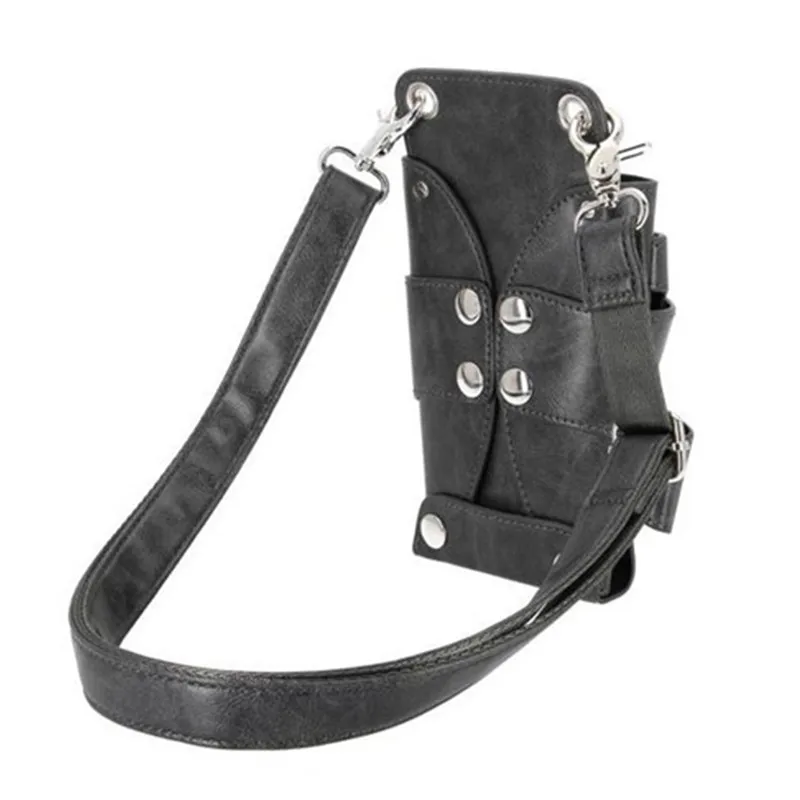 Professionelle 8-Taschen-Tasche für Salon, Friseur, Haarscheren, Scheren, Clips, Friseur-Holster, Beutel, Halter, Gürtel – Detail 3
