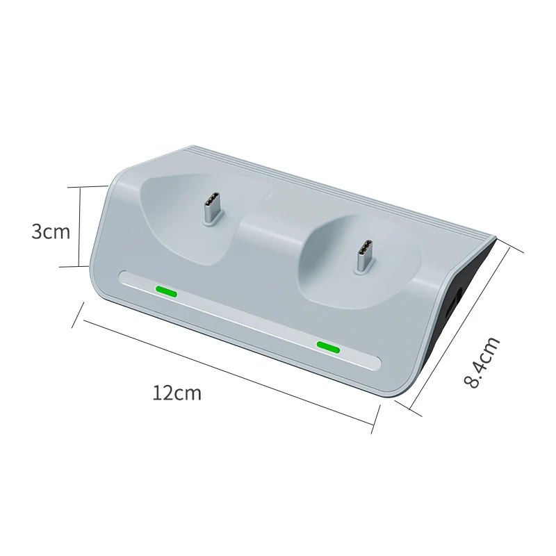 Szybka ładowarka do konsoli XBOX Series S/X podwójna stacja dokująco-ładująca stacja stojąca type-c do przełącznika Pro PS5 Gamepad