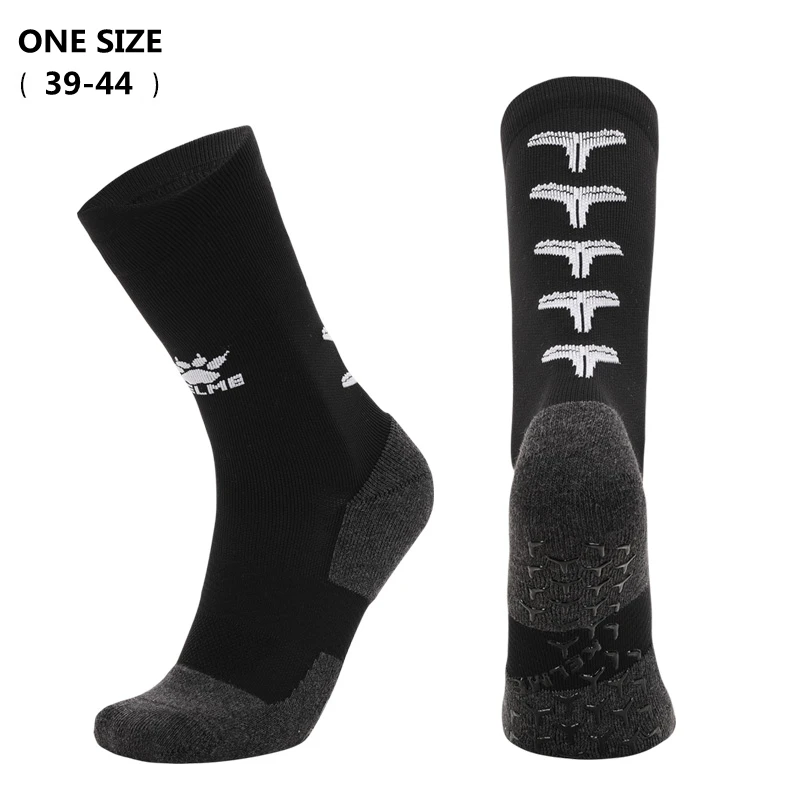 KELME Fußball Basketball Socken Chinesische Gedenk Version Handtuch-Sohle Nicht-Slip Silikon Socken Mittel Rohr Socke 9896318