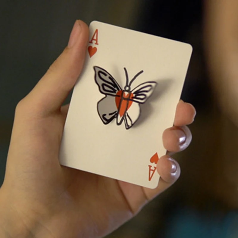 

The Butterfly Effect by Hyde Ren Gimmick Magic Tricks Close Up Illusions Mentalism Magic Props Professional Magician