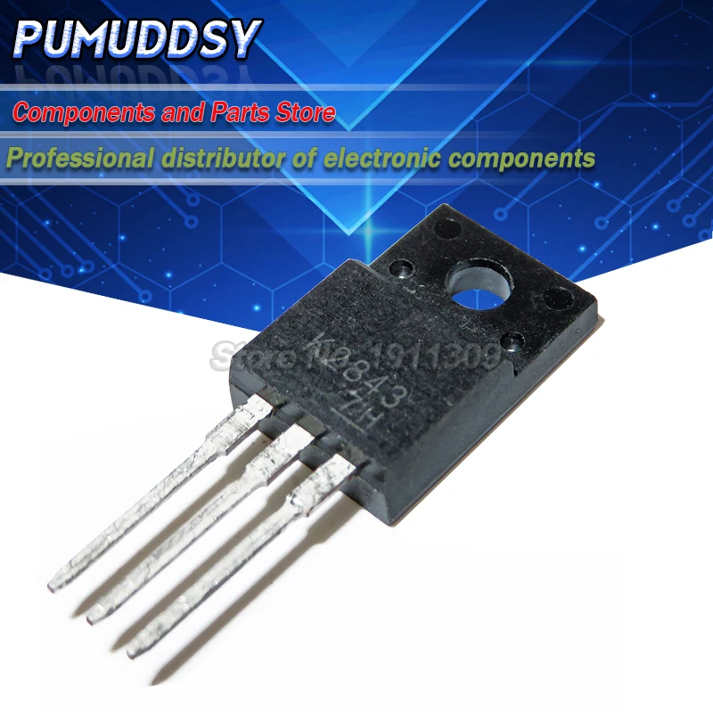 10PCS 2SK2843 TO-220F K2843 TO-220 2843 TO220F 500V 12A MOSFET N-Channel transistor