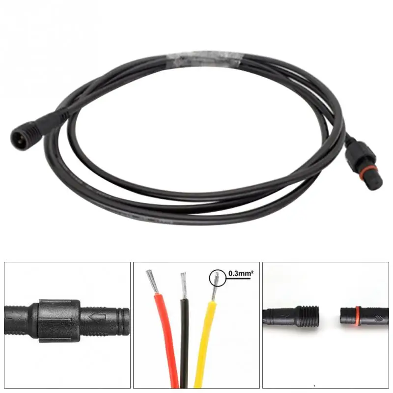 Cable de extensión de focos solares, Cable impermeable para el hogar, focos LED de paisaje, resistente al desgaste, fiable, 2, 3, 4 pines, 22AWG