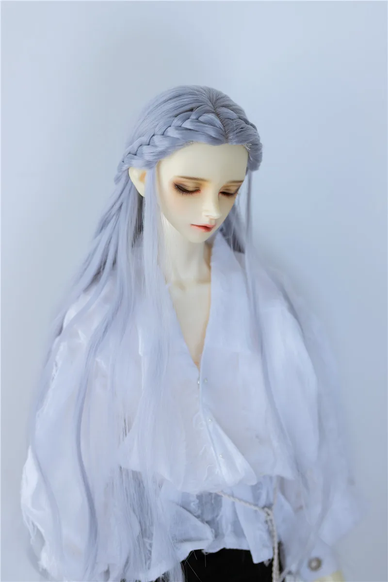 

Кукла BJD 1/3 Элегантные длинные прямые косы для волос Синий Золотой Фиолетовый Подарки для девочек Игрушки Макияж Мягкий молочный шелковый парик Аксессуары для кукол