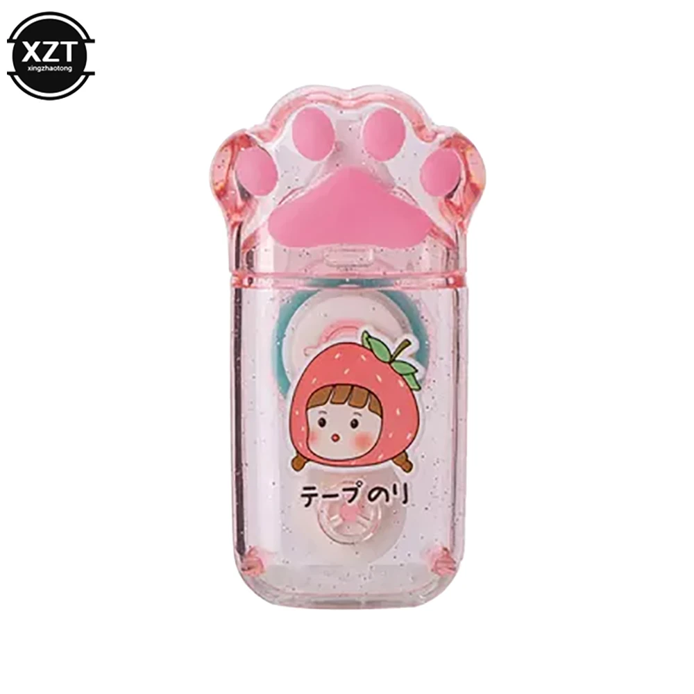 Creative 6มม.* * * * * * * 8M โปร่งใส Dot สองด้านฟิล์มกาวโรงเรียนสำนักงานเครื่องเขียนอุปกรณ์เสริมสีสุ่ม