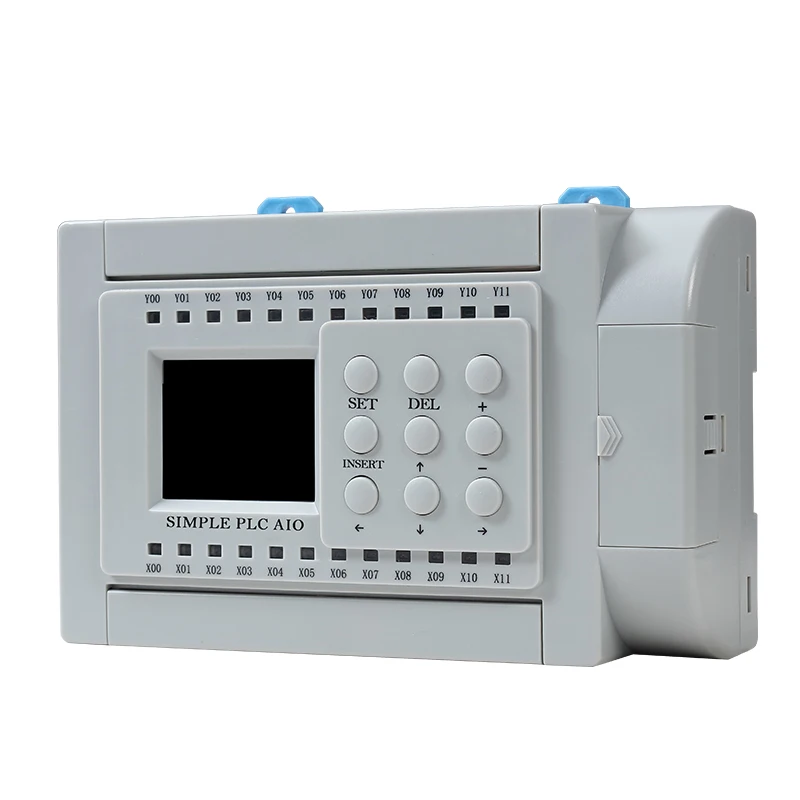 Huaqingjun 12-in 12-out Relay Output PLC RS485 WIFI Phone App Control PLC for Smarthome Automation