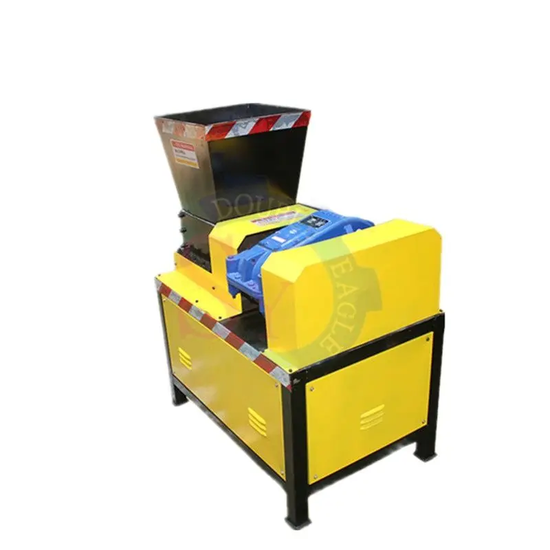 صغيرة التلقائي مزدوجة رمح المطبخ الغذاء مقطع نفايات/المنزلية المنزلية آلة سحق القمامة/الخردة أنابيب الصلب الطاحن