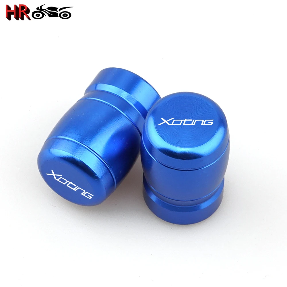 For KYMCO XCITING 250 300 350 400 400S 500 550 S400 All Years Motorcycle CNC Aluminum Tire Valve Air Port Cover Caps Accessories