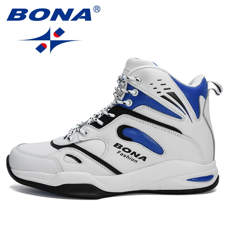 BONA New Arrival Basketball Shoes Men Cushioning Light Trendy Sneakers Man Zapatos Hombre Outdoor Sports Footwear Masculino