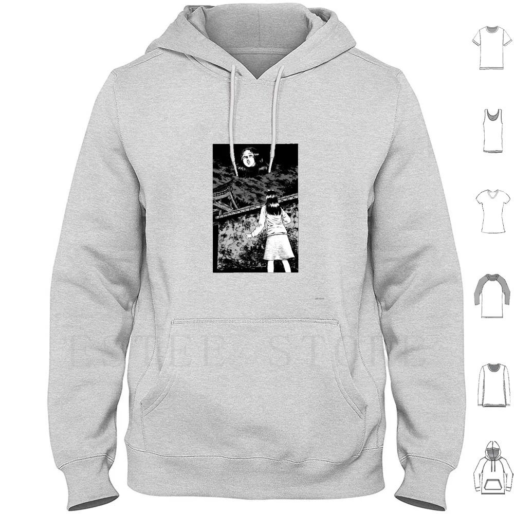 

Hanging Balloons-Junji Ito Hoodies Long Sleeve Junji Ito Ito Hanging Balloons Hanging Balloons The Hanging Balloons