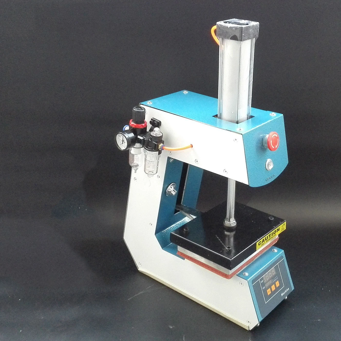 Pneumatic Thermal Transfer Hot Mark Superscript Hot Automatic Small Heat Transfer Machine Efficient Pneumatic Heat Transfer Tool