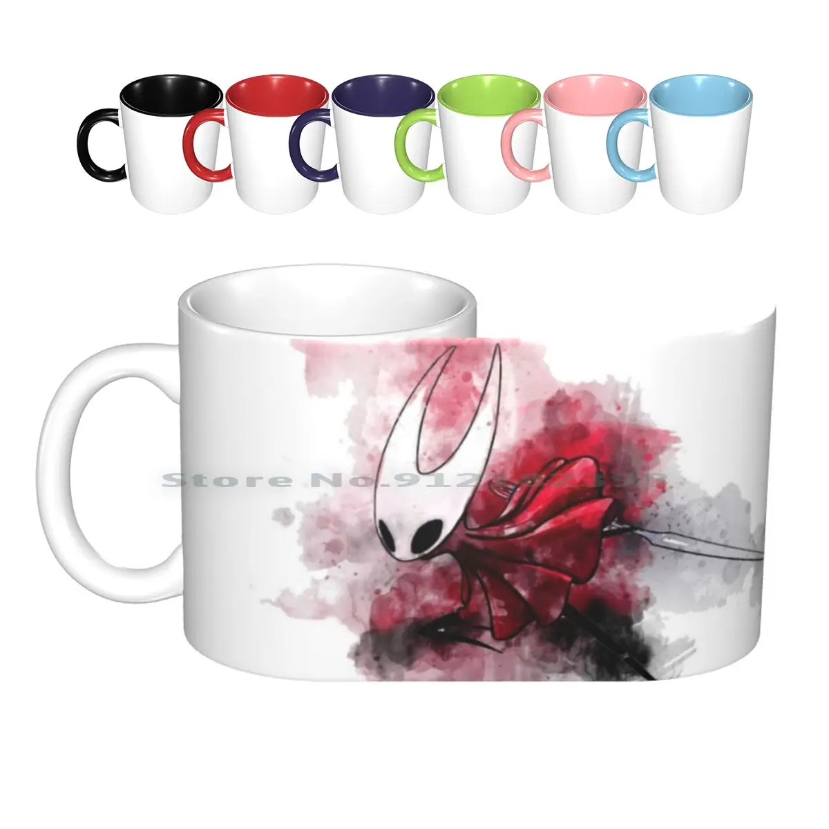 

Hollow Knight Silksong - Hornet Painting Ceramic Mugs Coffee Cups Milk Tea Mug Hollow Knight Hollow Knight Silksong Hornet Hollo