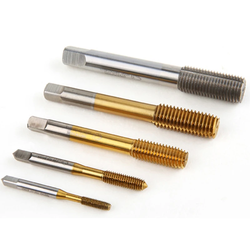 Forming Machine Screw Taps Metric Fine Thread Extruding HSS Cobalt quick-cutting steel Extrusion Thread Forming Tap Coating Tin