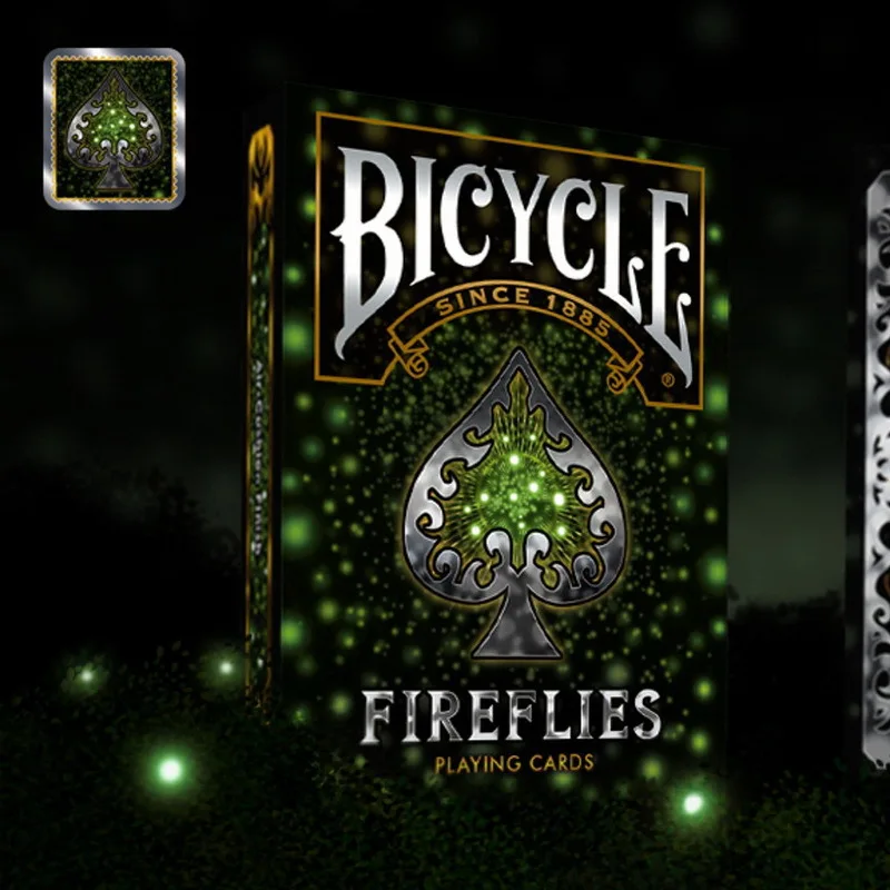 Bicycle Fireflies Playing Cards Firefly Glowworm Deck Poker Size USPCC Magic Card Games Magic Tricks Props for Magician