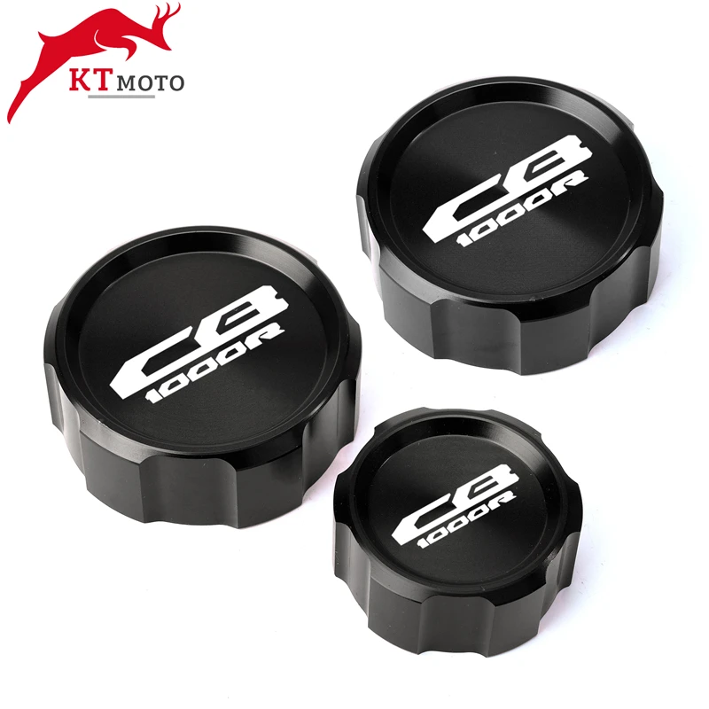 For CB1000 R CB1000R 2009-2016 Motorcycle CNC High quality Front Brake Clutch Rear Brakes Fluid Reservoir Cover Cap