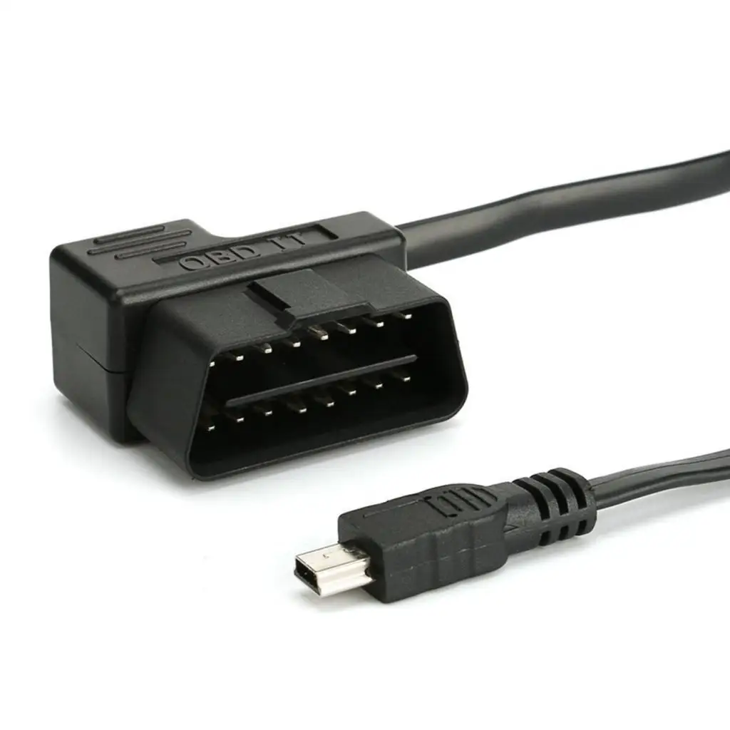 OBD II 7 Pin To Mini USB Connecting Cable For Car Head Up Dispaly