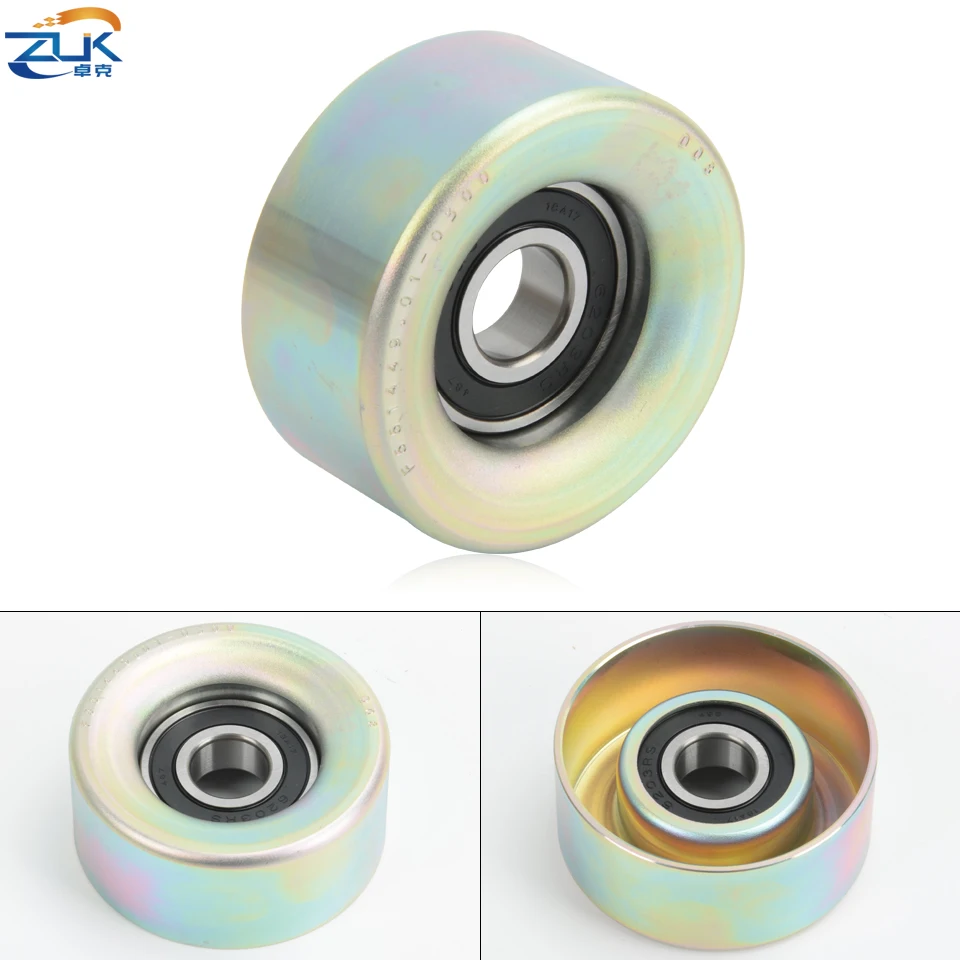 ZUK R18 R20 Engine Belt Tensioner Idler Pulley For Honda ACCORD 2008-2015 CIVIC 2006-2014 CR-V 2007-2015 CITY 2009-2014 1.8 2.0L