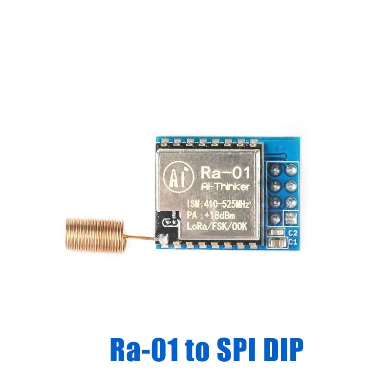 Ra-01 LoRa Wifi inalámbrico transmitir para Ra-01SC Ra-01SH Ra-01S Ra-01H extendido Lora espectro módulo 433MHZ 868MHZ SX1276 SPI/UART