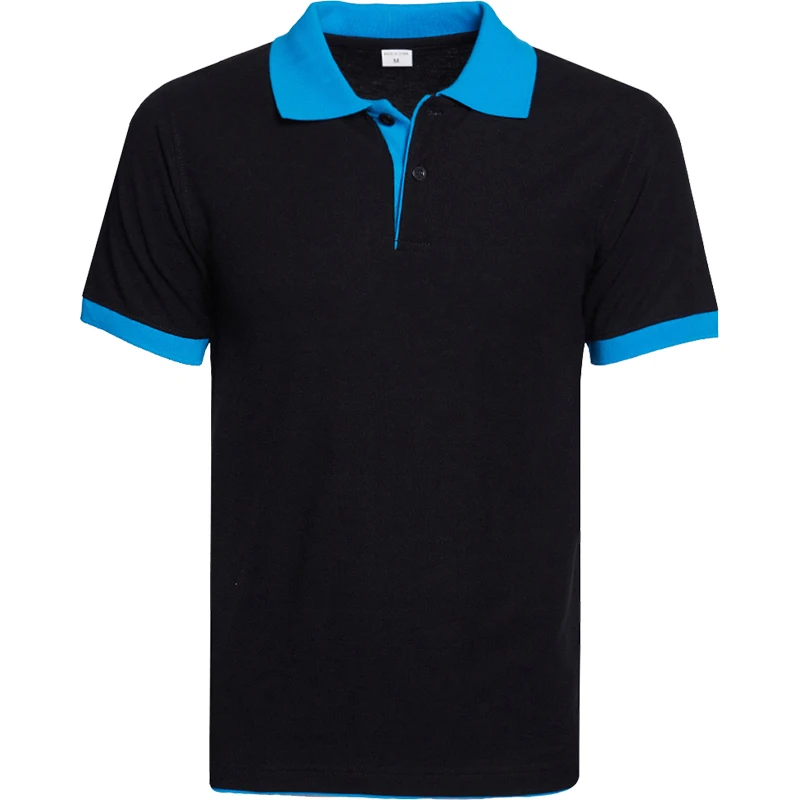 Polo Shirt High Quality Shirts For Men  Custom Logo 65% Cotton 35% Fiber