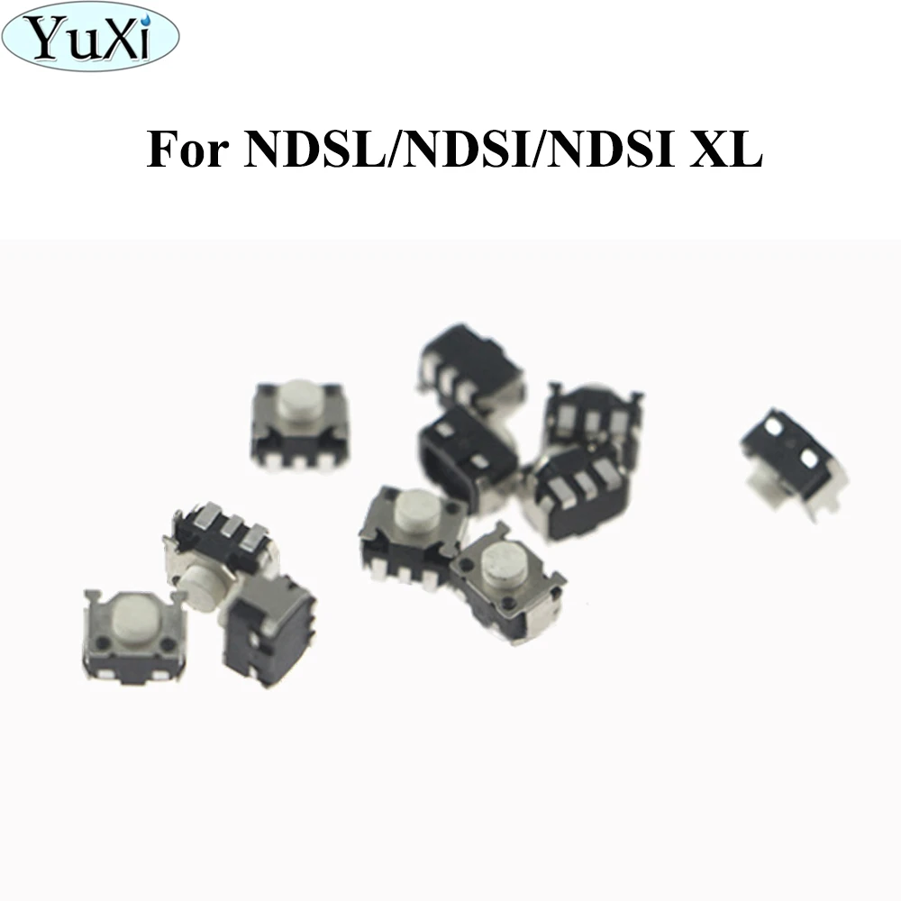 YuXi Left Right Button Switch for Nintend DS Lite for NDSL for NDSi XL LL Replacement part L R Trigger button