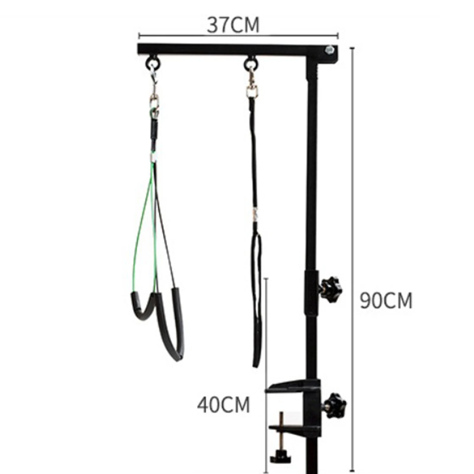 Adjustable Portable Dog Grooming Table Arm w/Clamp Foldable Puppy Pet Supply